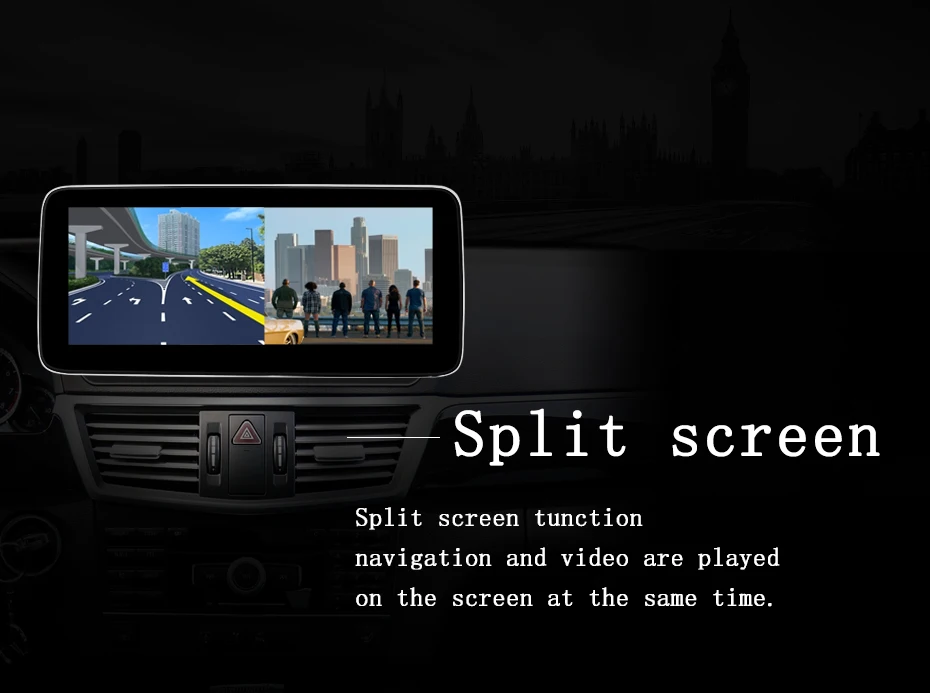 Factory Price 8 Core Android AUTO Carplay For Mercedes Benz E Class W212 Car Vid