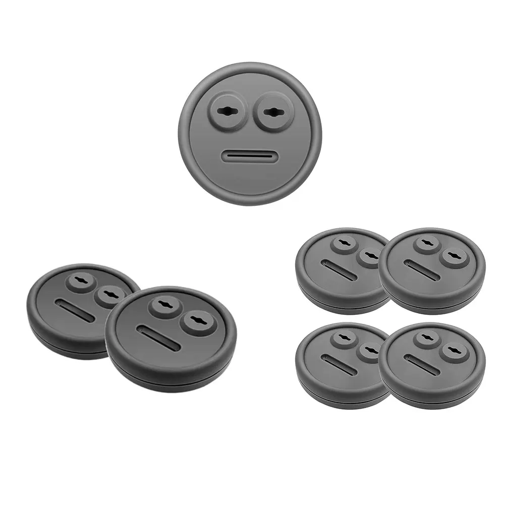 BBQ Grill Probe Gasket Food Grade Silicone Barbecue Thermometer Grommet Replacement Parts for Weber Smokey Grill Accessories