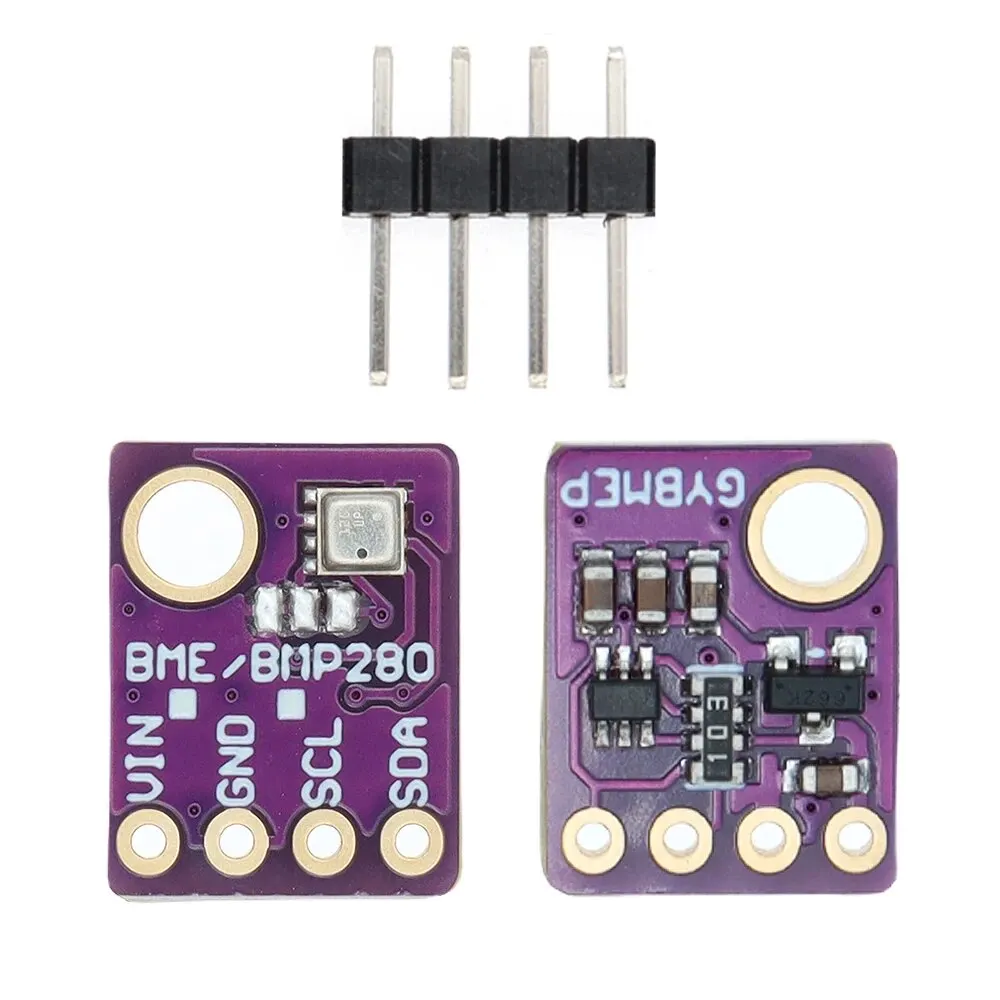TENSTAR Digital Barometric Pressure Altitude Sensor Module BME280 3in1 3.3V 5V, high precision humidity temperature I2C SPI - Image 2