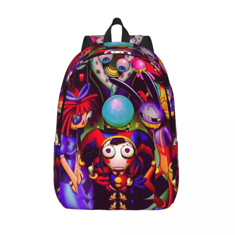 The Digital Circus Series Backpack for Men Women Cool Student Hiking Travel Daypack Laptop Computer Shoulder Bag Outdoor demon slayer anime printed backpack usb black computer men women travel daypack student school bookbag casual shoulder bags