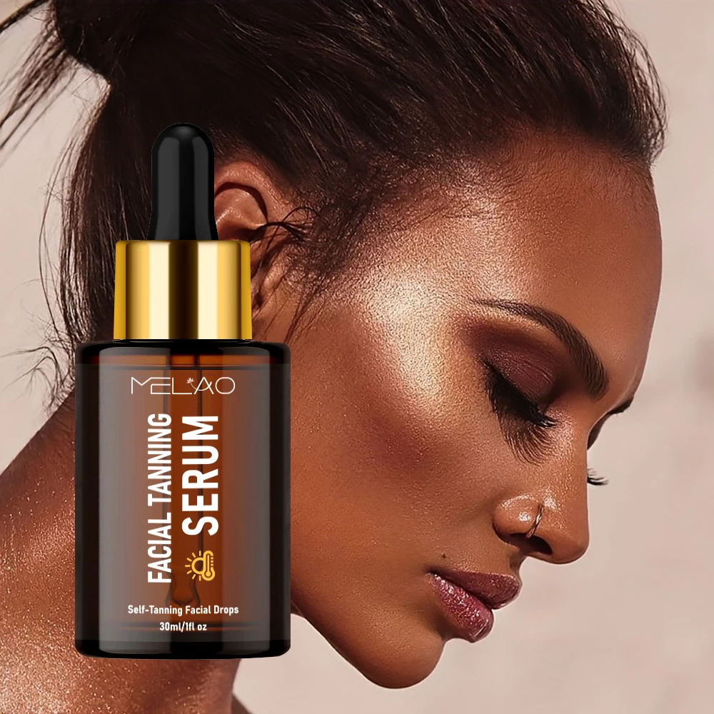 Self Tanning Lotion Skin Tanning Cream MELAO Sublime Bronze Self-Tanning Serum Self Tanner Fast, 1 Hour Sunless Tanner Serum, No Fake Tan Smell