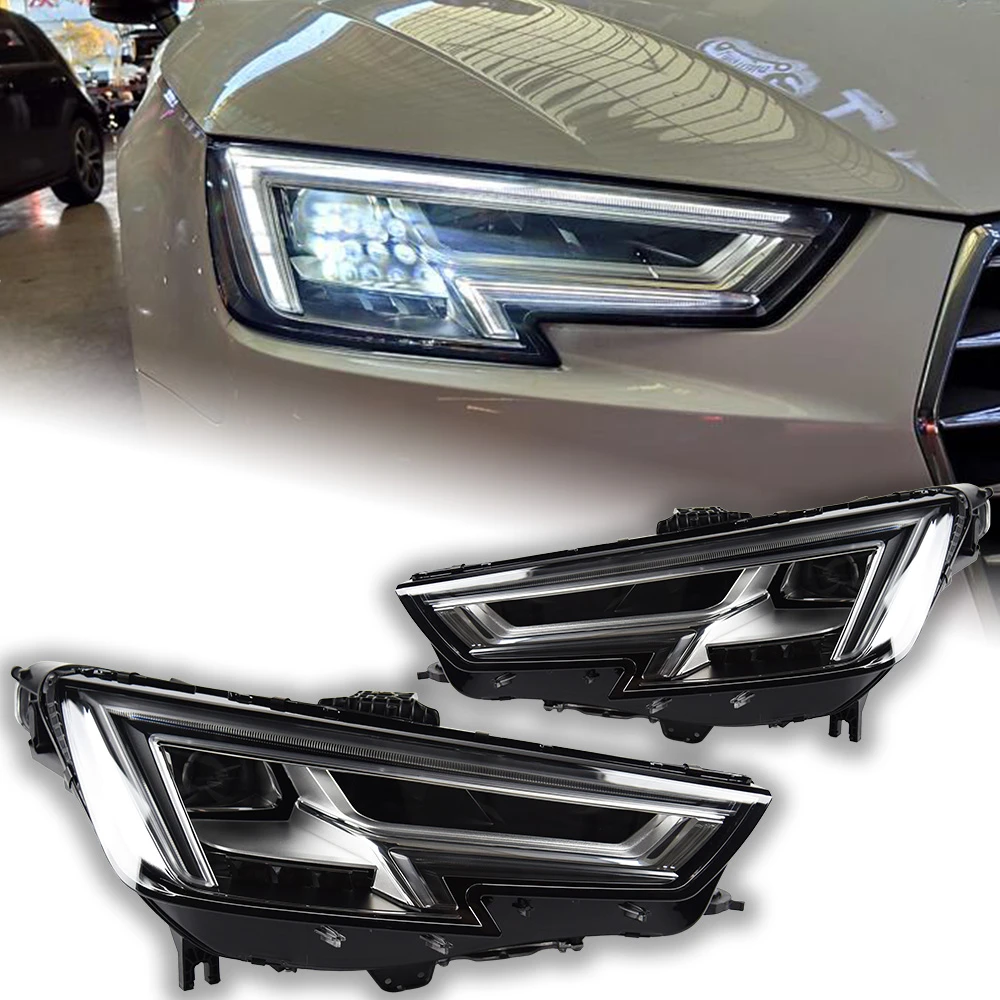 Zullen Drama Omgaan Akd Car Styling For Audi A4 B9 Headlights 2017-2020 A4l Led Headlight  Projector Lens Drl Head Lamp Automotive Accessories - Car Light Assembly -  AliExpress