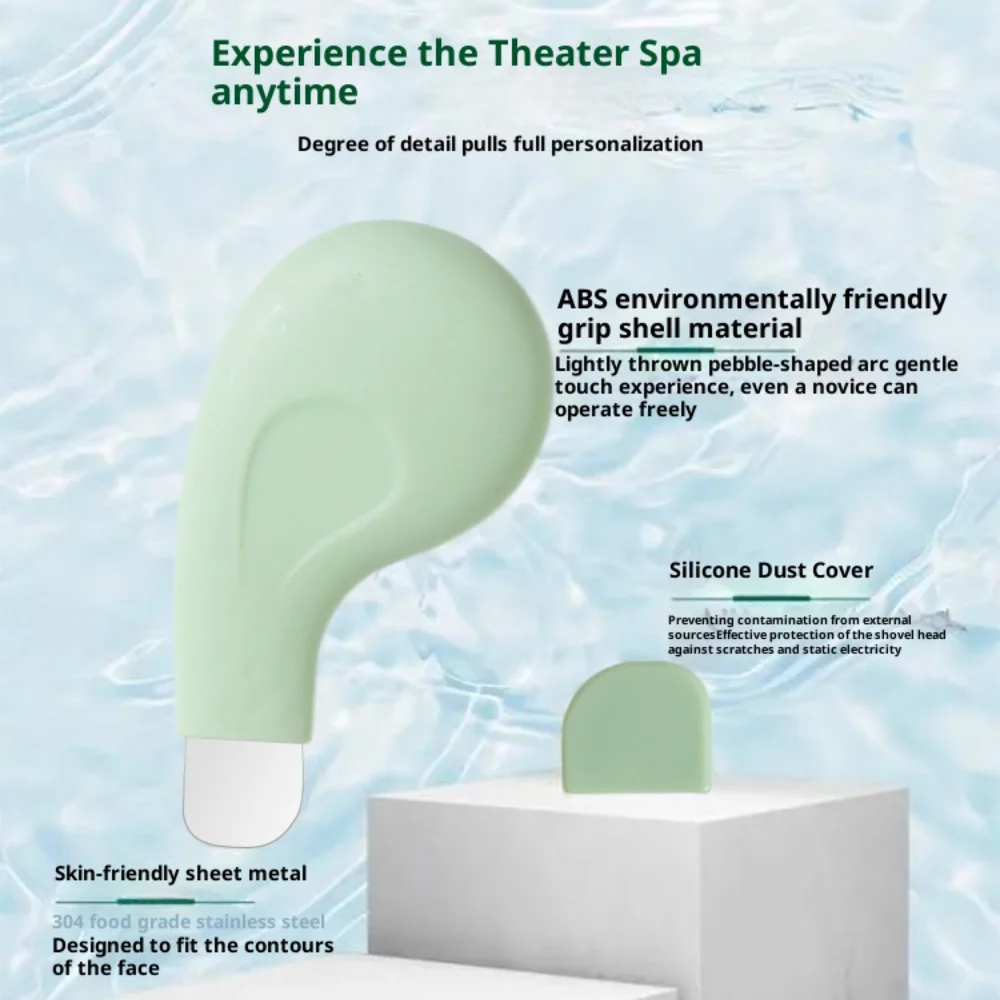 Skin Scrubber Deep Cleansing Blackhead Whitehead Removal Tool for Face Skin Pore Cleaner Skin Care Beauty Tool Facial Scraper