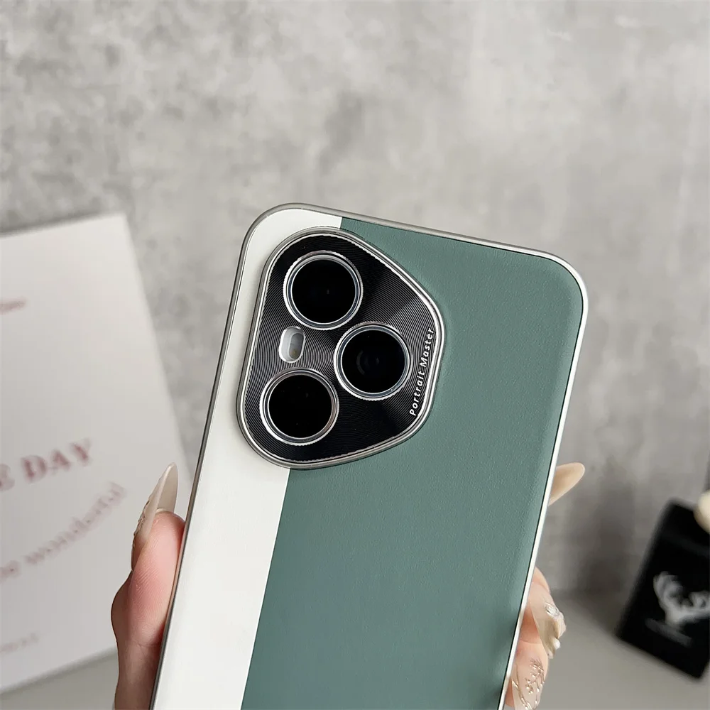 Luxury Liquid PU Leather Skin Protective Back Cover Case
