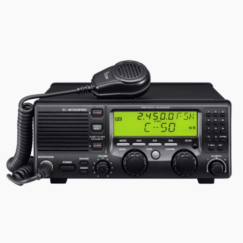 

ICOM IC M700pro SSB MF/HF RADIO MARINE TRANSCEIVER Simple, Reliable, Worldwide Communications