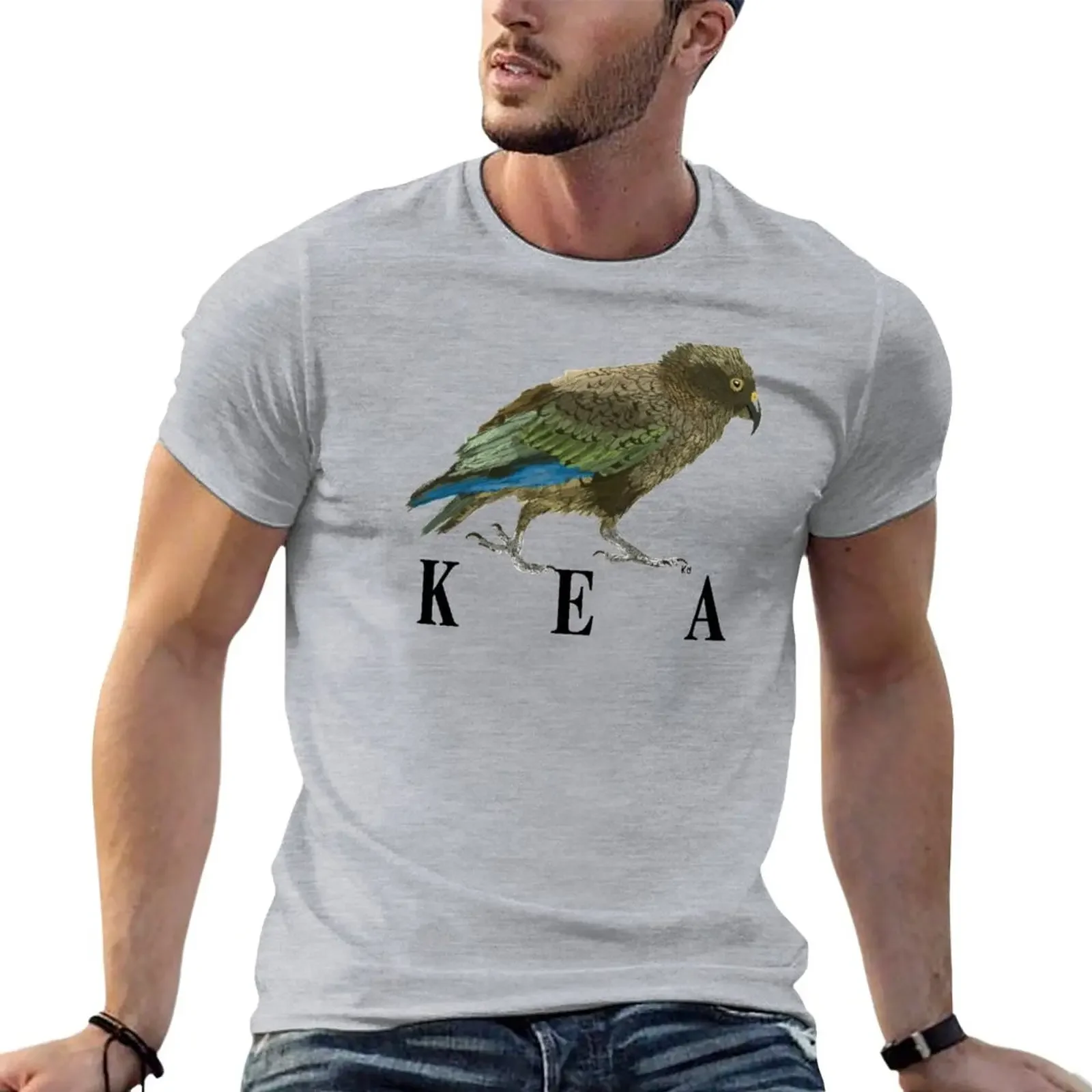 

Kea T-Shirt boys animal print shirt sports fans sublime hippie clothes plain white t shirts men
