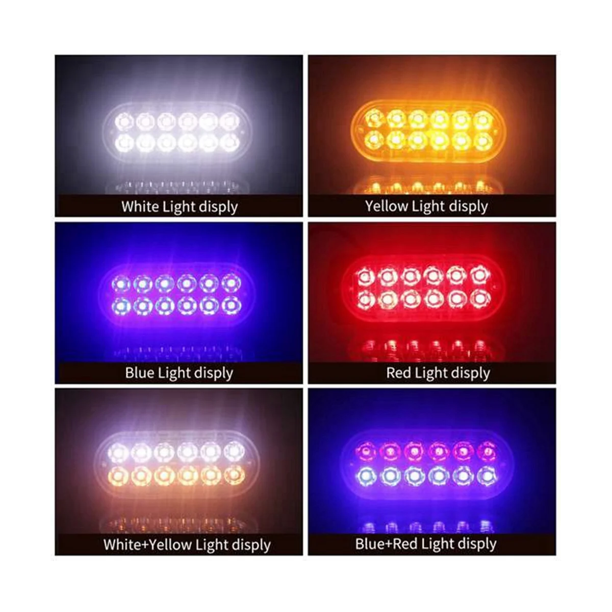 ȸ   LED  DC12-24V Ⱦ  , 12LED 112x41mm, F