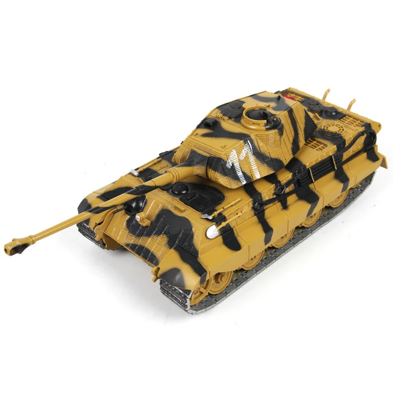 

1:35 Scale Model German Tiger King Tank Main Battle Tank Armored Vehicl Diecast Toy Collection Display Decaration For Gifts Fans