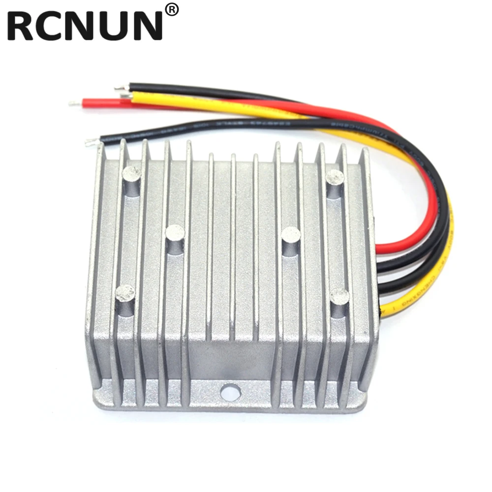 RCNUN 스텝다운 36V 48V 60V 72V 30-90V 24V 10A 20A DC-DC 벅 전압 레귤레이터 모듈 240W 480W 자동차 트럭 보트 전원 공급 장치