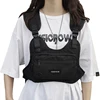 Waterproof Outdoor Functional Vest Fashion Tactical Tooling Chest Bag Hip-hop Handsome Waistcoat Outerwear Portable Chest Bag 1