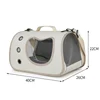 Portable Pet Carrier Bag for Small Dogs Cats Outdoor Foldable Cat Bag Breathable Cat Shoulder Bag Kitten Carrying Bag 6