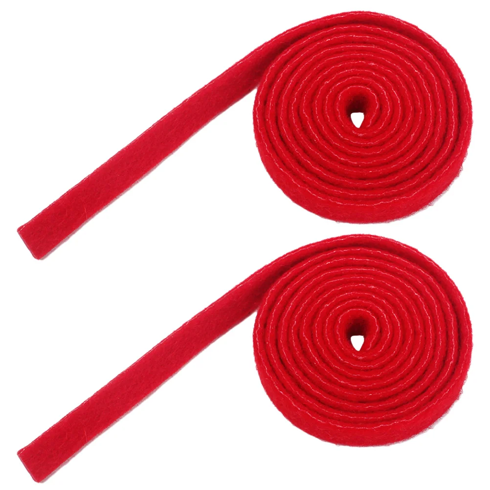 

2 Pcs Piano Guzheng Tuning Stop Tape Red Equal Temperament *2pcs Tool Kit Soundproof