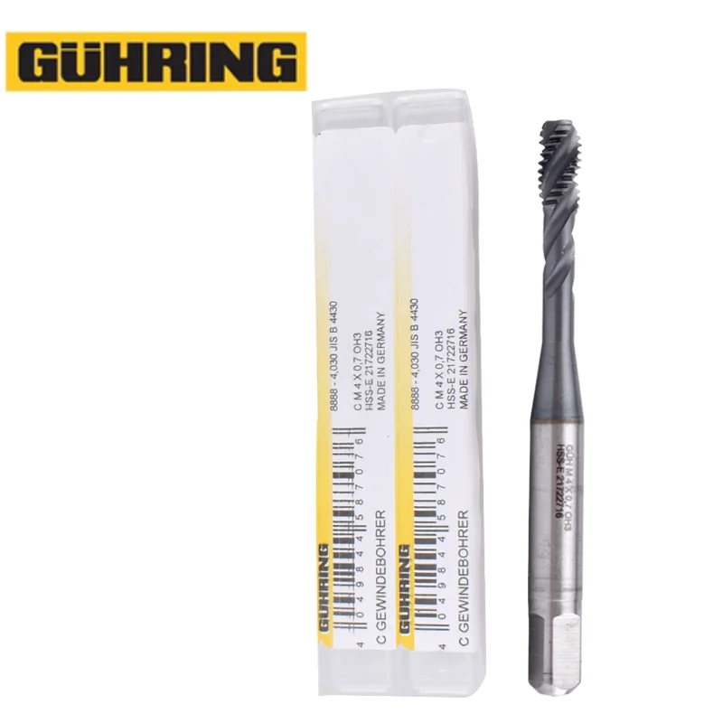 GermanOriginalGUHRINGJISStandard88888889SpiralFlutedTap