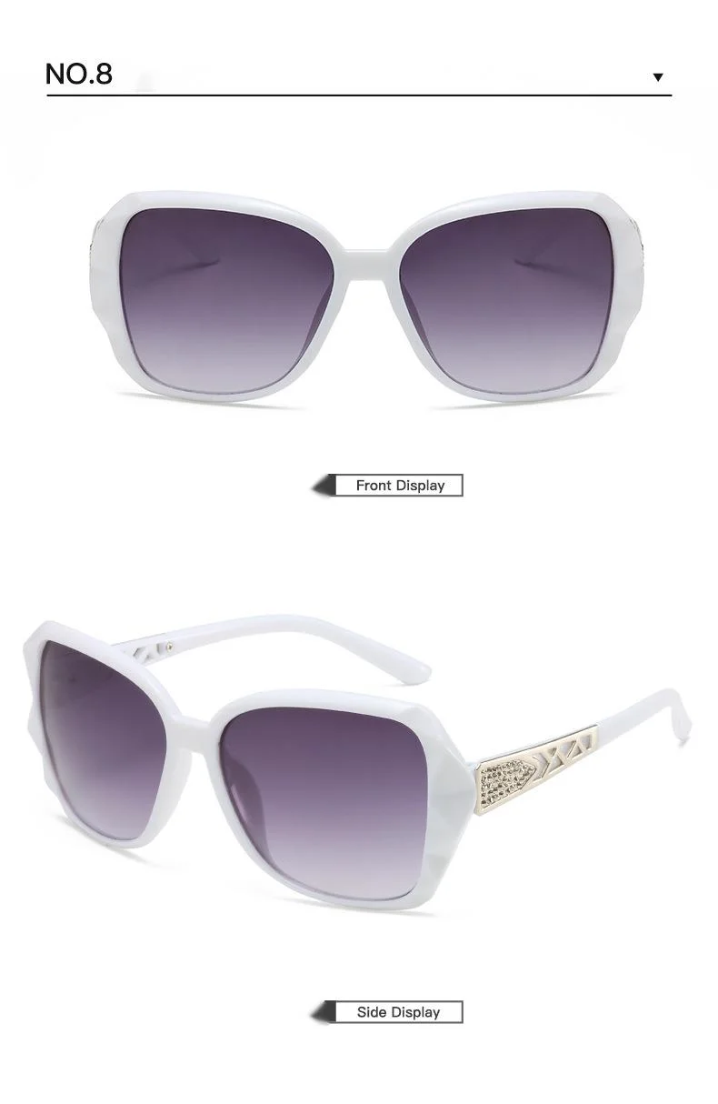 Nouvelles lunettes de soleil les plus vendues, lunettes de soleil à la mode européenne et américaine, lunettes de soleil rétro à grande monture pour femmes, lunettes de soleil célèbres sur Internet_voghion.com