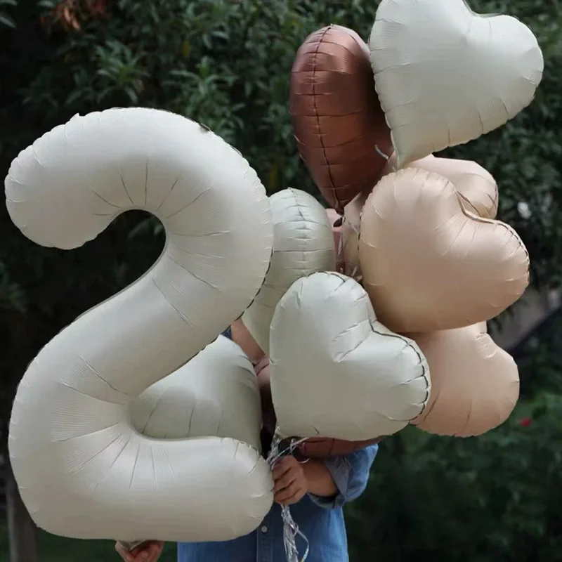 40 Inch Retro Number Balloon 123456789 Baby Shower Birthday Party Wedding Decoration
