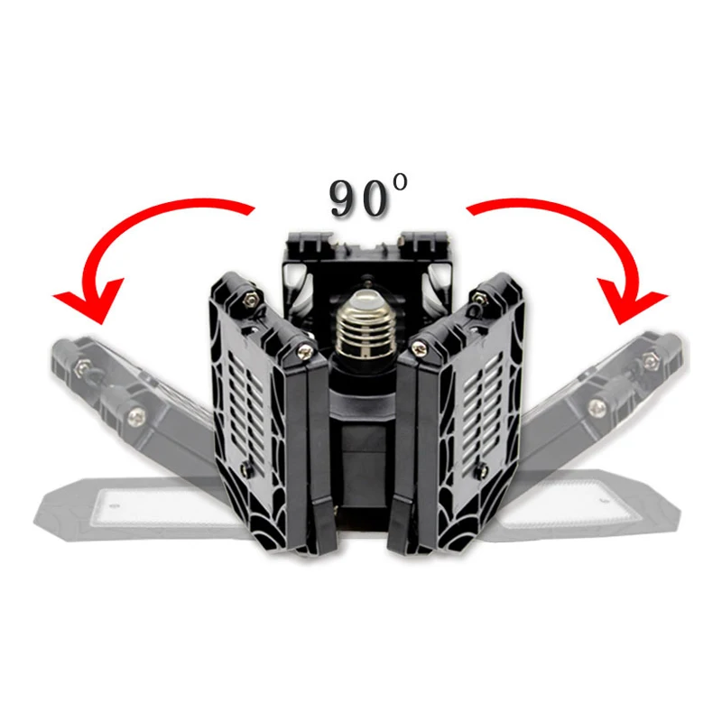 folding-four-leaf-garage-lamp-lighting-radar-induction-bulb-eight-leaf-deformation-lamp-folding-industrial-and-mining-lamp-ufo