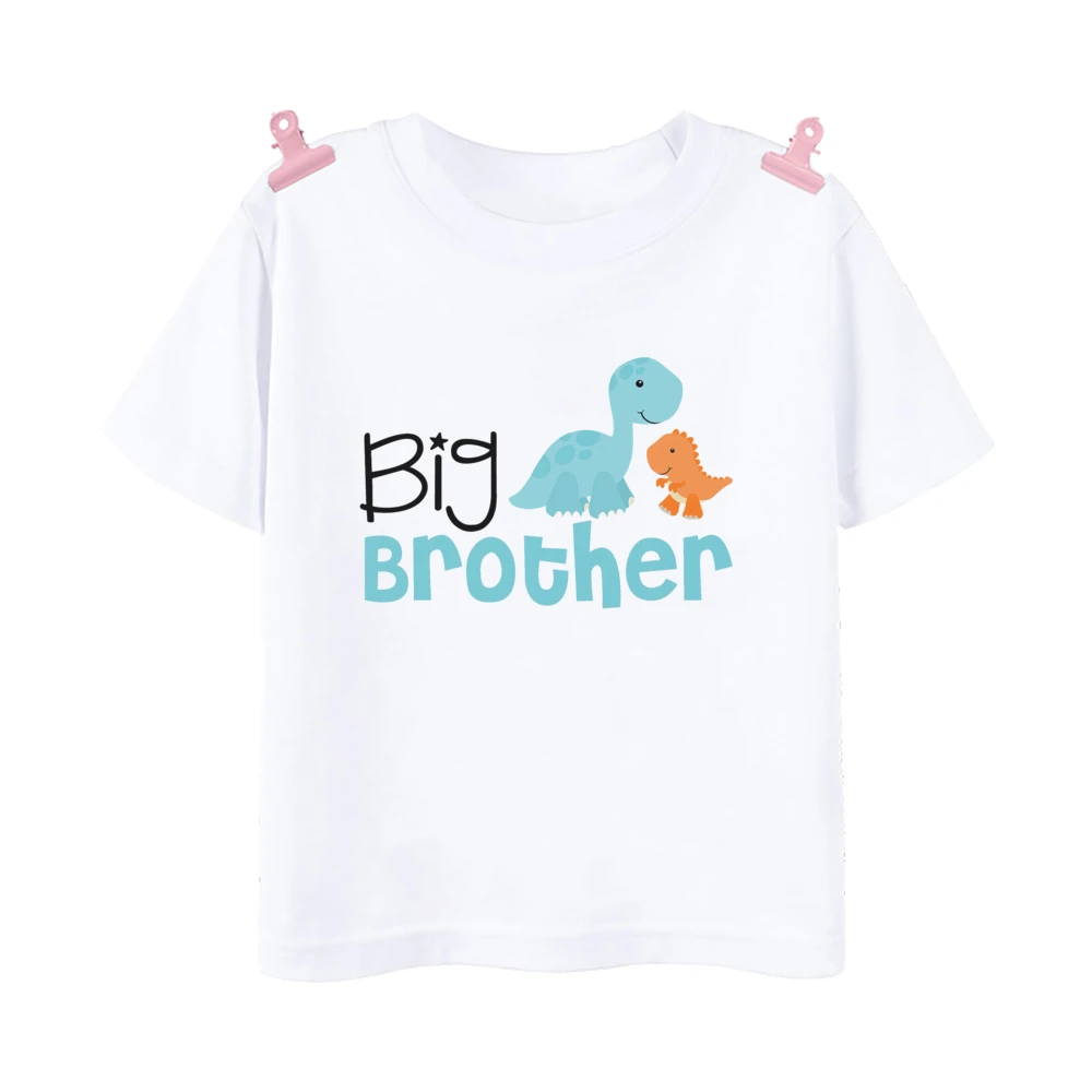 Big Brother/Little Brother Matching Sibling Kids T-shirt and Baby Grow Baby Shower Gifts Baby Coming Home Outfits Sibling Cloth 4