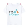 Big Brother/Little Brother Matching Sibling Kids T-shirt and Baby Grow Baby Shower Gifts Baby Coming Home Outfits Sibling Cloth 4