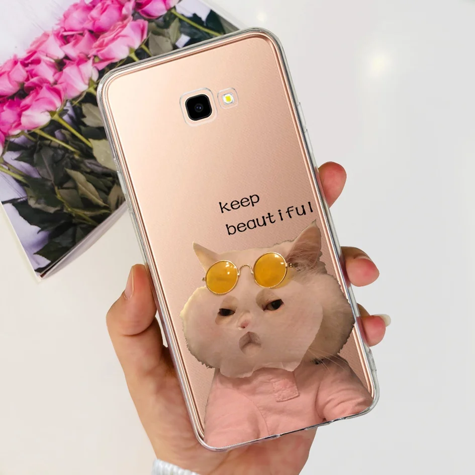 Floral Clear TPU Soft Bumper Silicone Phone Case