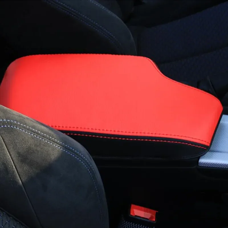 Couvercle D'accoudoir/console Centrale Pour BMW Série 3 F30 (2013-2018) - Housse Cuir Microfibre Noir