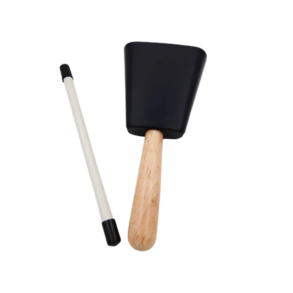 

Cheering Bell Cowbell Percussion Cowbells with Handle Beater Musical Instrument