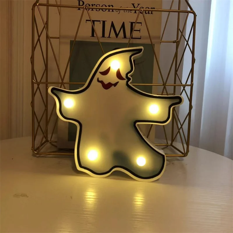 

Halloween Modeling Lights Halloween Decorations for Home Fairy Carnival Party Props Ghost Animal Cartoon Modeling Lamp Led New