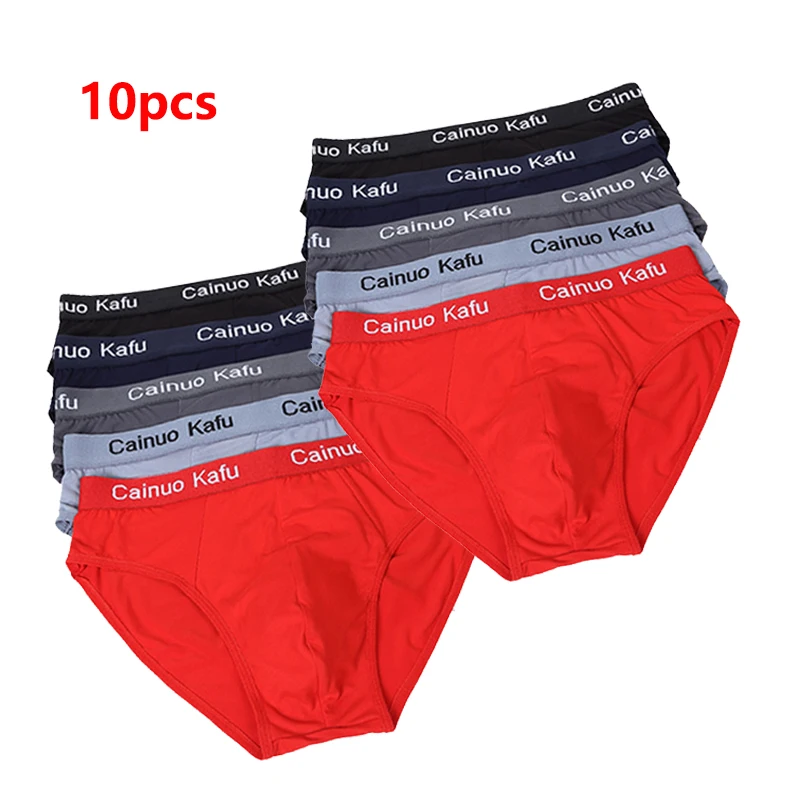 10pcs Men's Underwear Briefs Panties Boxer Mens Underwears Male L-5XL Plus Size Boy Briefs Men Comfortable Sexy Underpants Boxer 10pcs vhf 136 174mhz antenna male for icom fa s270c ic 95 ic r5 ic r6 ic e80 e91 e92 walkie talkie two way radio