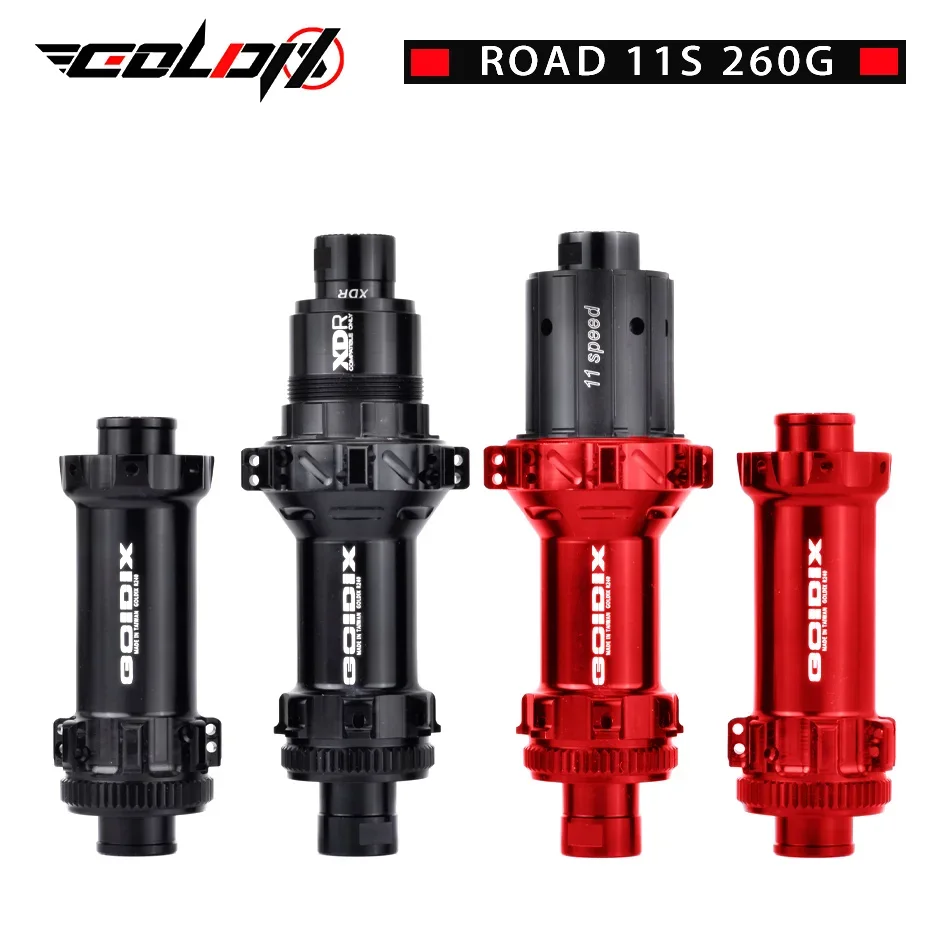 

GOLDIX 21H Koozerztto Sealed Bearing Ultra Light 260g Four-Claw 120 Ring Road Bike Hub Compatible SHIMANOSRAM 11 Speed Cassette