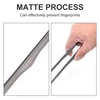 Camping Titanium Tea Cup Clip Outdoor Ultralight Steak Lid Barbecue Antiscalding Tea Tweezer Tableware Toast Tongs 4