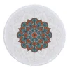 New Indian Mandala Round Beach Towel Microfiber Water Absorbent Bath Towels Bohemian Printed Tapestry with Tassel 2