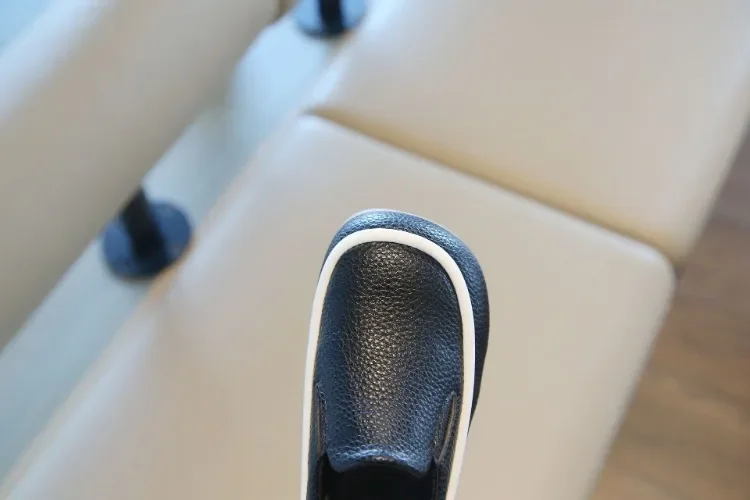 Description Picture 6 of itemBoys Casual Shoes for Toddlers Children Fashion Classic PU Leather Slip-on Kids Flats All-match Loafers British Style Soft Shoes