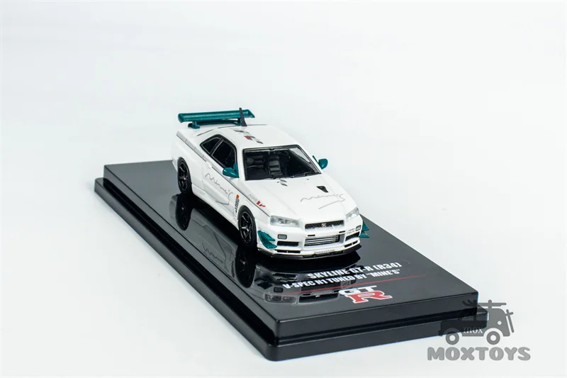 INNO 1:64 SKYLINE GT-R (R34) V-SPEC Tuned by MINE'S Diecast Model Car 2