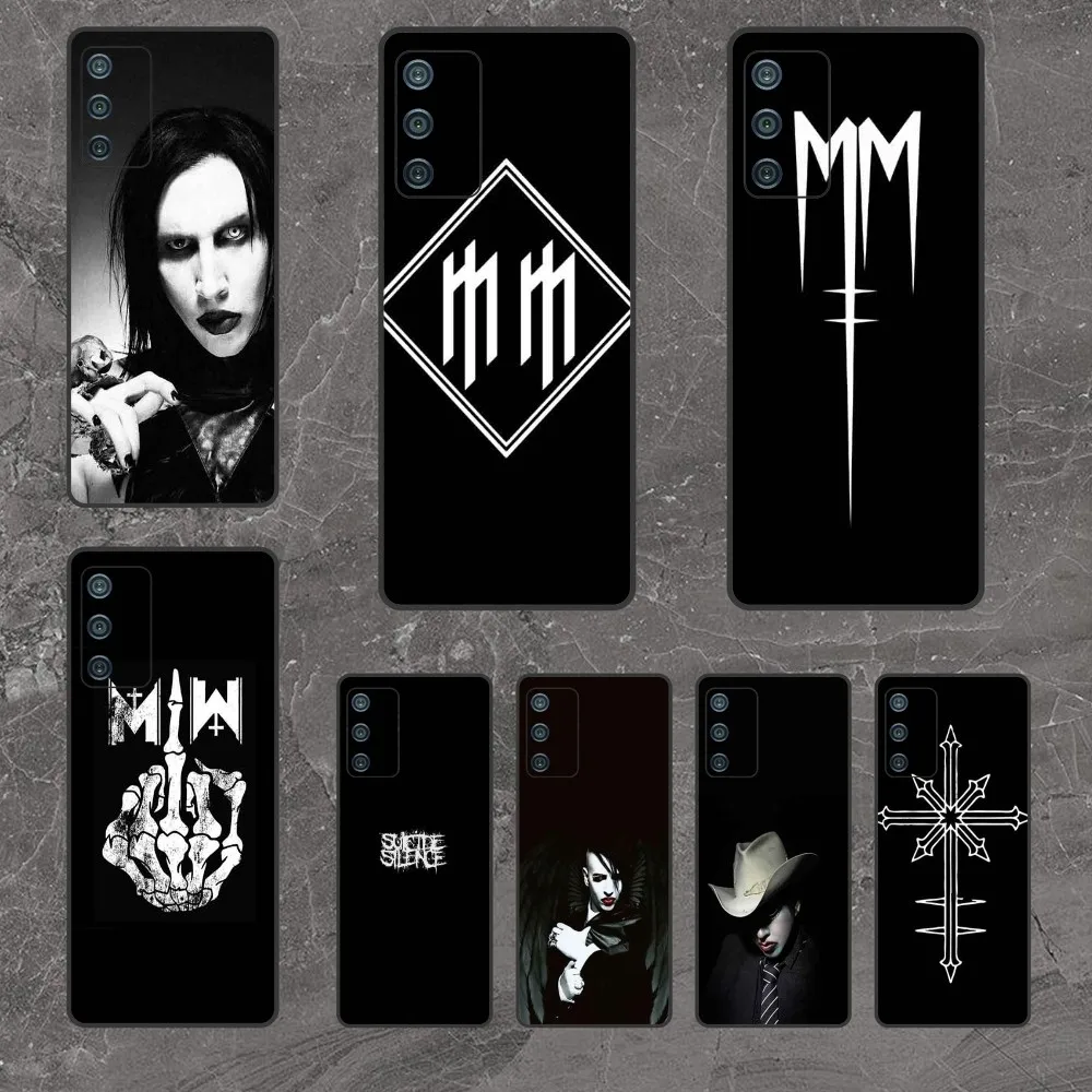 Custodia Per Telefono Marilyn Manson Per Samsung S22 S21 S20 S23 Ultra S22 Ultra 5G S22 Plus 5G S23 Plus 5G