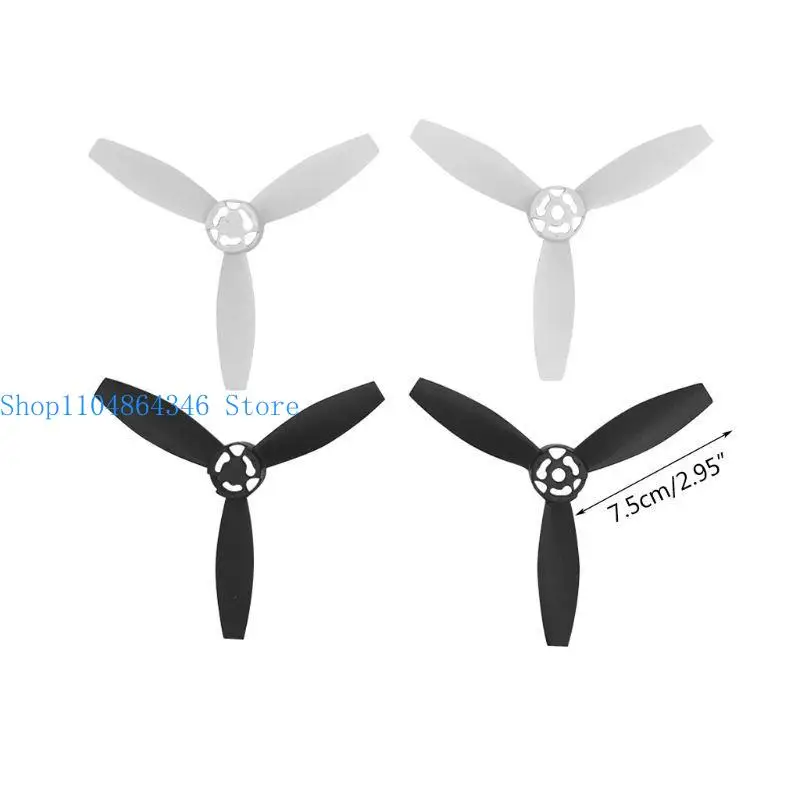 Hélices Parrot Bebop 2 FPV - Lot de 4, Plastique Léger
