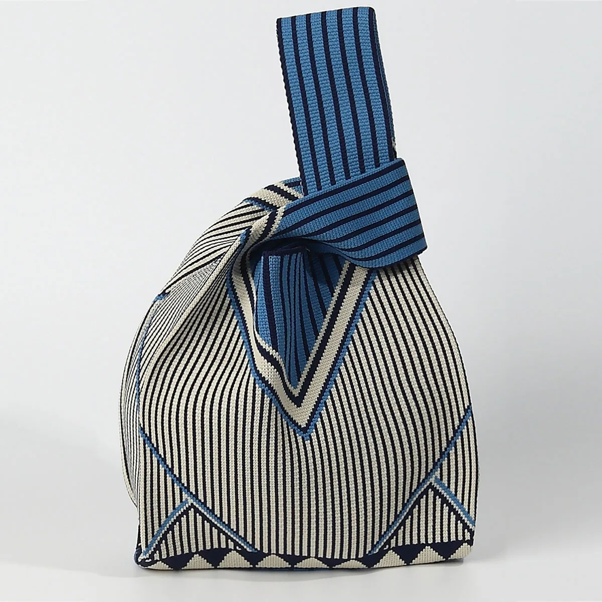 Elegant Knitted Handbag - Eco-Friendly, Durable, and Versatile
