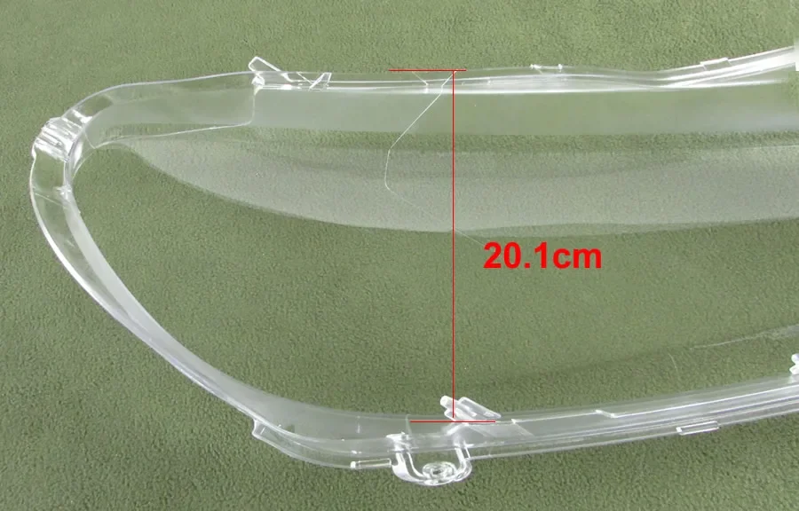 Transparent Headlight Shell Lens Plexiglass Replace Original Lampshade For Volkswagen VW Golf 6 MK6 Halogen 2010 2011 2012 2013