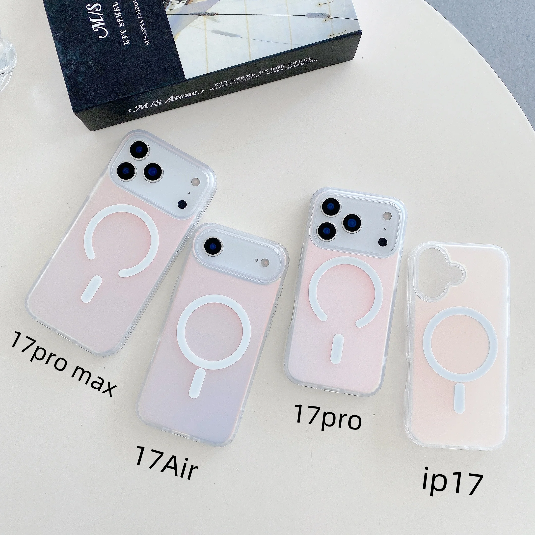 Laser Gradient Magnetic Frosted Mobile Phone Case
