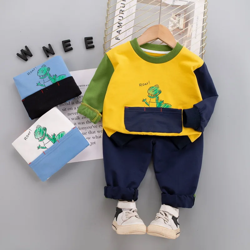 

WNXX-Baby clothes Spring Autumn Boys Girls Clothes Baby Boys Girls Long Sleeve cute cartoon animal prints