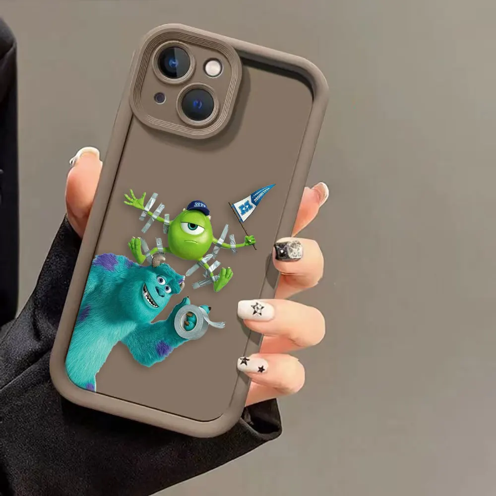 thumbnail image 1 of Luxtury-Funda de teléfono para iPhone, carcasa de silicona suave para iPhone 15, 14, 12, 13, 11 Pro, 8, 7 SE Plus, X, XR, XS Max, Disney Monsters, Inc, 1 of 5