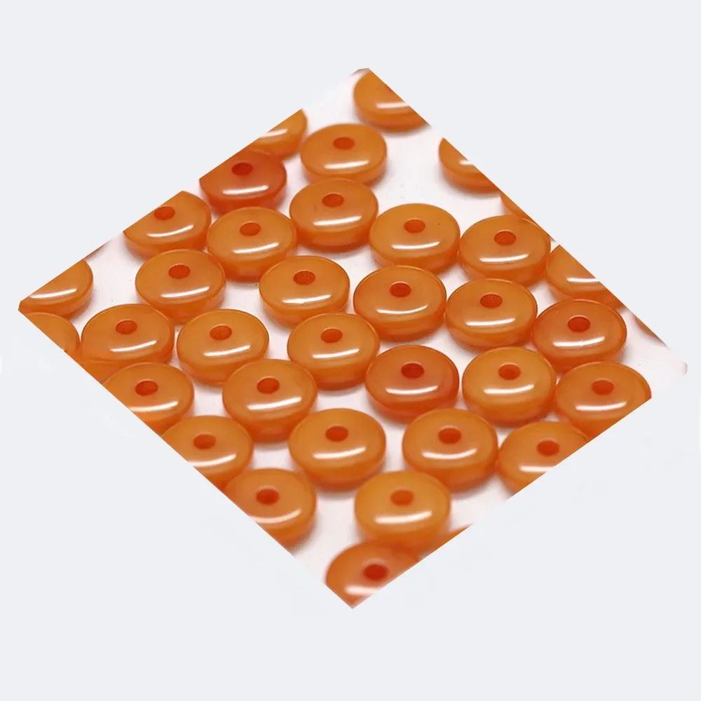 Бусины россыпью 6 х2, 8 х2 мм, для изготовления ювелирных изделий