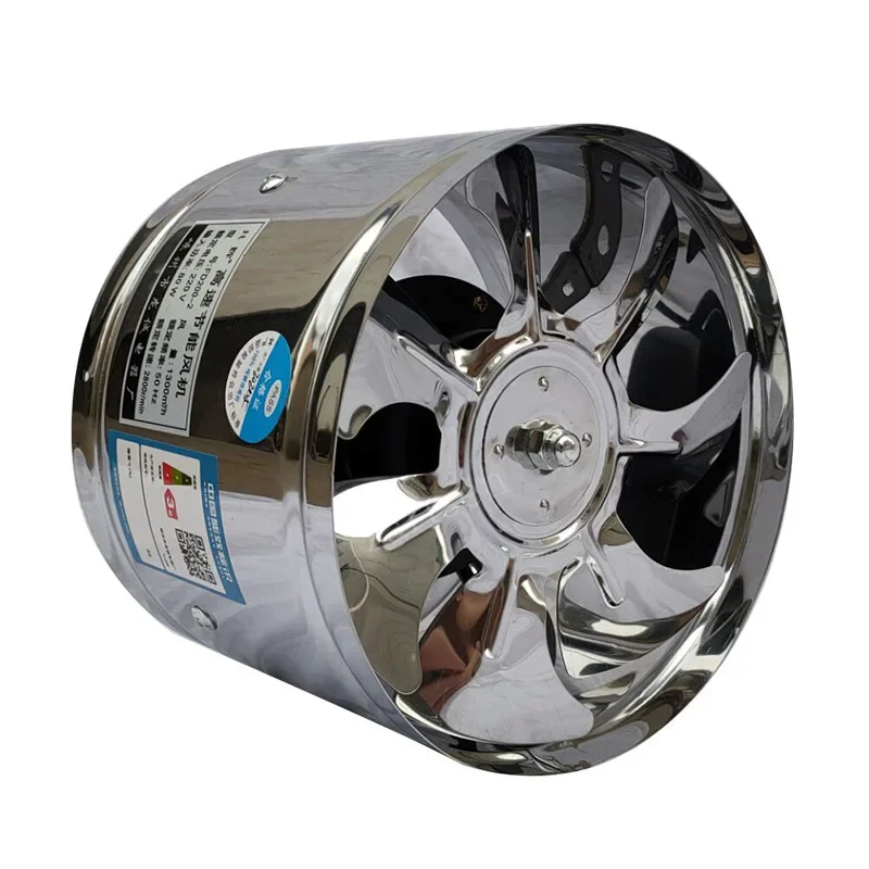 6''8'' Kitchen Toilet Exhaust Fan Louver Pipe Extractor Wall Air