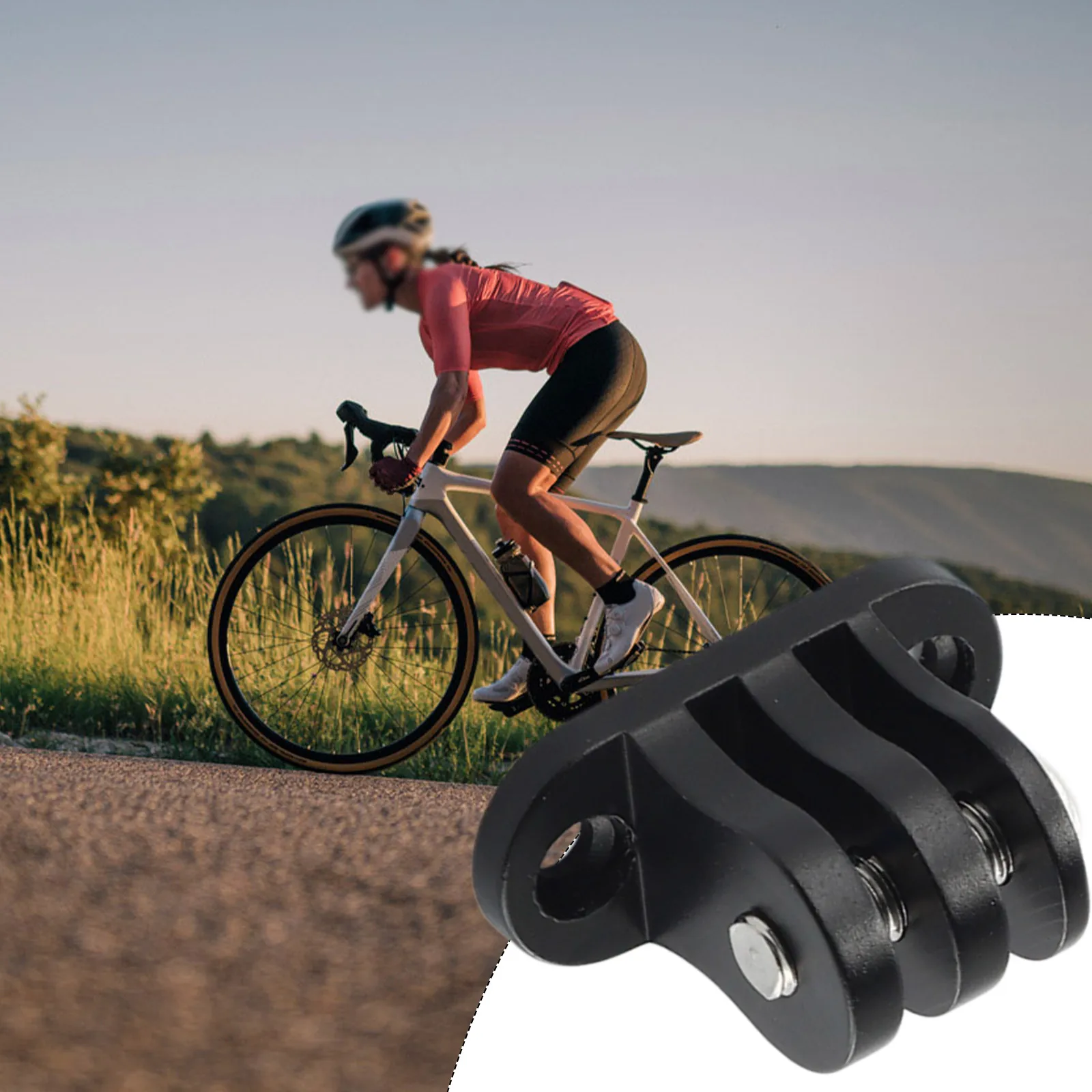 

Camera Adapter Camera Mount For Bicycle Light Sports Aluminum Alloy Aluminum Alloy Bracket Bicycle Electronics