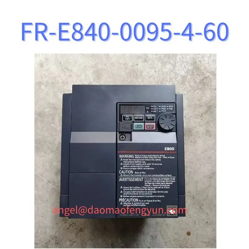 

FR-E840-0095-4-60 Used Inverter 3.7Kw Test Function OK