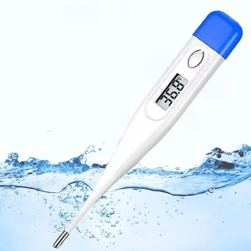 Digital Thermometer Oral Underarm Rectal Test Baby Adult Fever Temperature