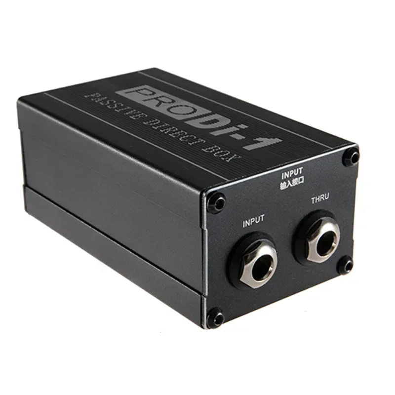 

Audio Box Signal Converter Audio Converter Single Channel DI-Box Passive Stereo DIRECT BOX DI-Box Direct Injection Audio Box