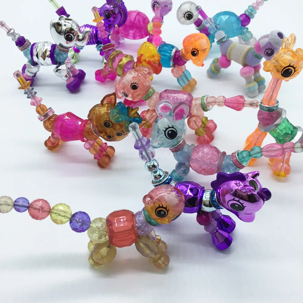 Original10Pc20PcssetCreativeFunnyDIYAnimalCharmBraceletsSuper