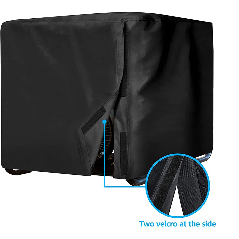 Waterproof Universal Portable Generator Cover - Heavy-Duty Protection for Large Generators (32”L x 24”W x 24”H)