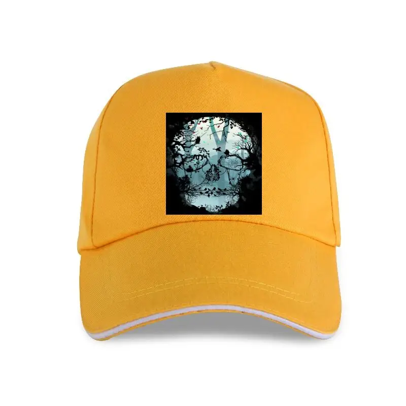 

new cap hat Dark Skull Forest Baseball Cap Unisex Horror Scary Enchanted Birds Halloween