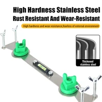 1/2-Inch Pipe Leveling Tool – Stainless Steel Adjustable Fixing Bracket for Hot and Cold Water Pipes, Durable and Easy to Use 2