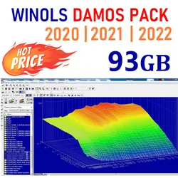 93GB BIG Package WINOLS DAMOS PACK 2022 | 2021 | 2020 Chip Tuning Maps - NEW PACK Damos-Big-Archive